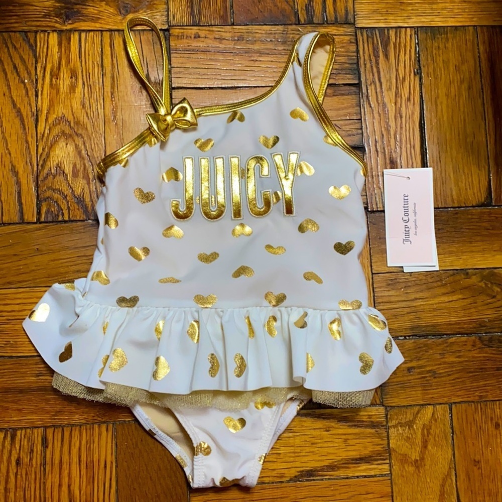 NWT juicy couture swimsuit size: 4T